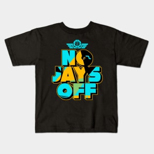 Jay All Day Aqua Retro Kids T-Shirt